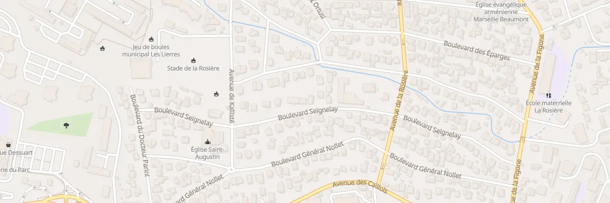 Plan du 63 Bd Seignelay à Marseille 12e Arrondissement