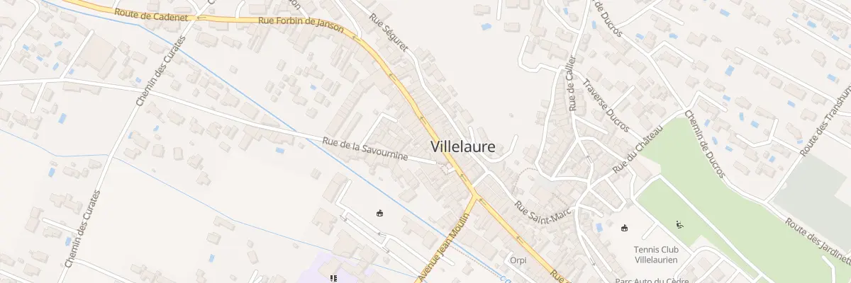 Plan du 79 Rue Forbin de Janson à Villelaure