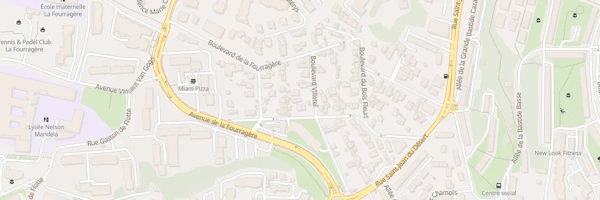 Plan du 10 Bd Villetel à Marseille 12e Arrondissement
