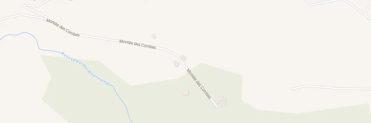 Plan du 89 Mte des Combes à Doissin