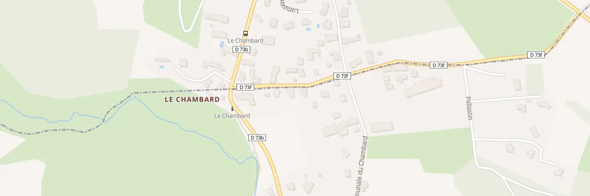 Plan du 5050 Le Chambard à Saint-Paul-d’Izeaux