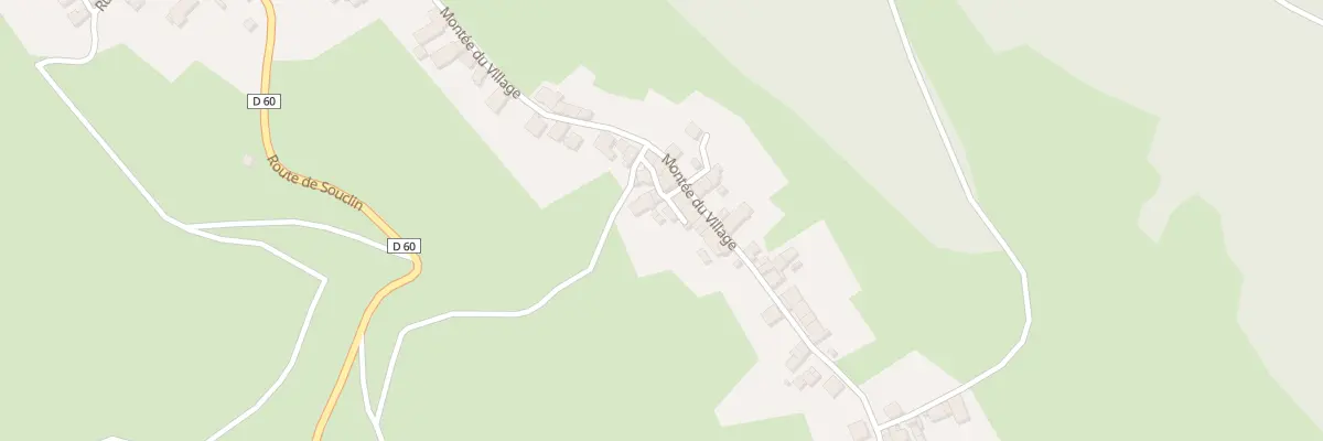Plan du 36 Pas de la Meteillere à Cleyzieu