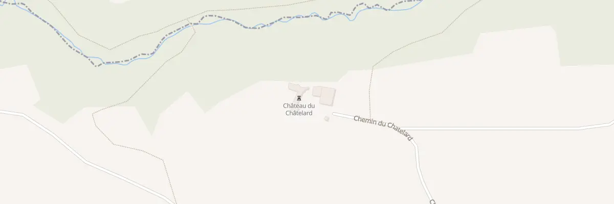 Plan du 64 Che du Chatelard à Montagnieu