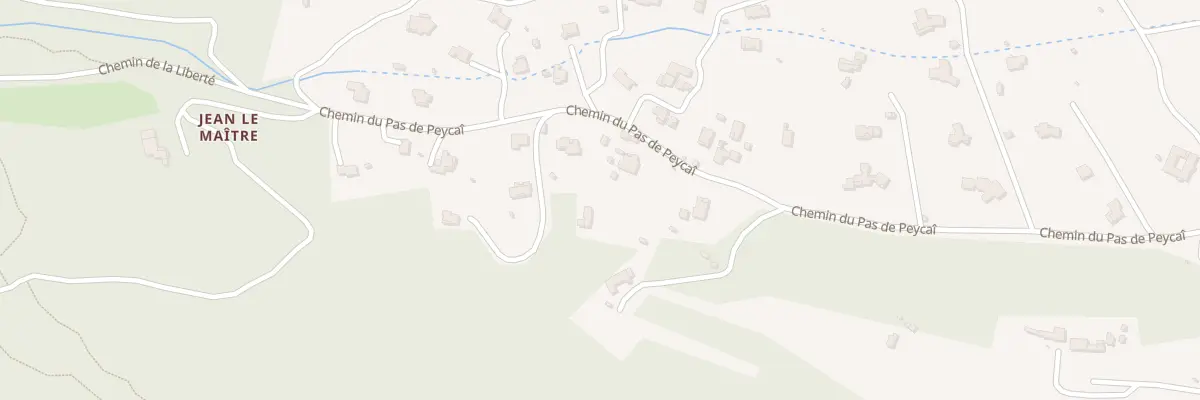 Plan du 585 Che du Pas de Peycaî à Simiane-Collongue