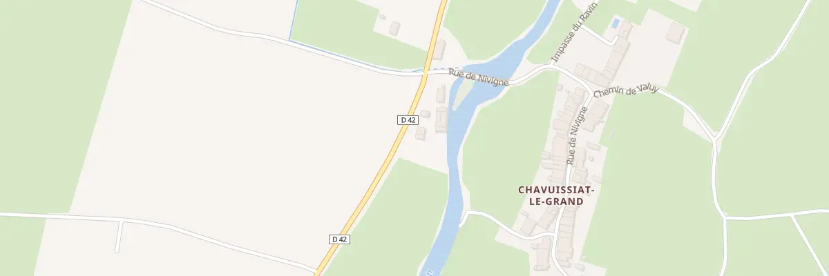 Plan du 32 Rue de Franche Comté à Nivigne et Suran