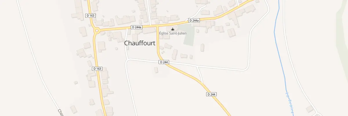 Plan du 5 Rue des Lavieres à Chauffourt