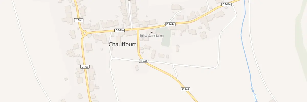 Plan du 7 Rue des Lavieres à Chauffourt