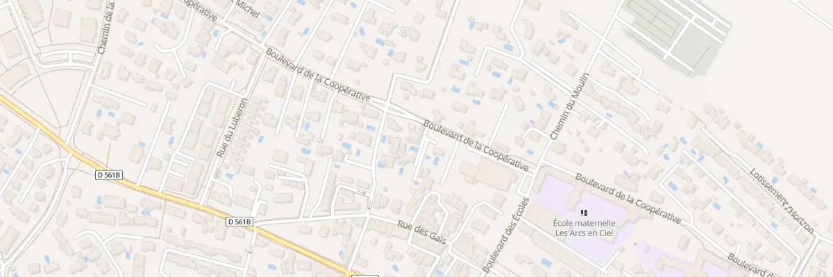 Plan du 5358 Bd de la Coopérative au Puy-Sainte-Réparade