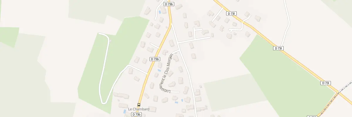 Plan du 1 Lot le Clos Morgan à Izeaux