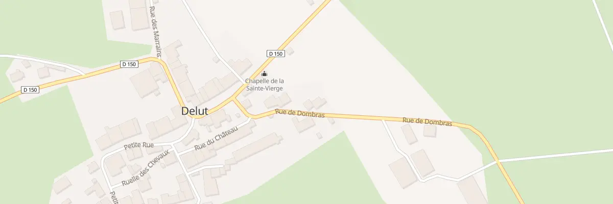 Plan du 7 Rue de Dombras à Delut