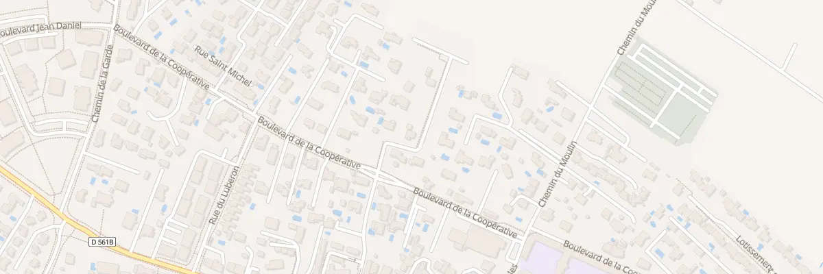 Plan du 57B Bd de la Coopérative au Puy-Sainte-Réparade