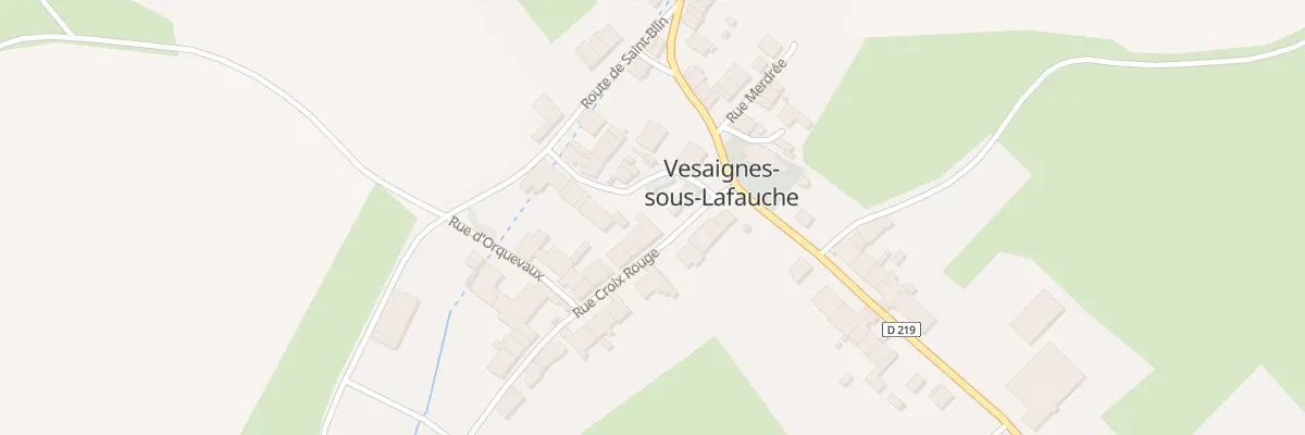Plan du 2 Rue Croix Rouge à Vesaignes-sous-Lafauche