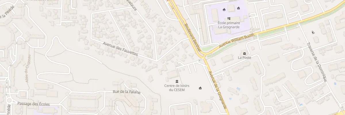 Plan du 13 Av Gabriel Roquelaure à Marseille 11e Arrondissement