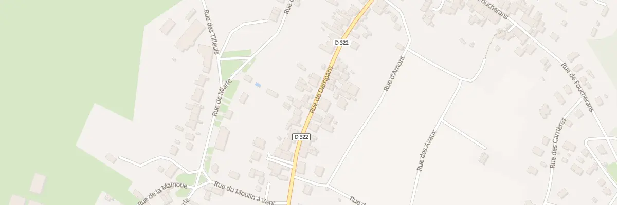 Plan du 34 Rue de Damparis à Champvans