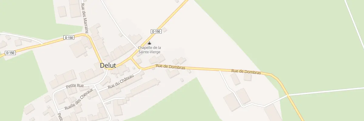 Plan du 9 Rue de Dombras à Delut