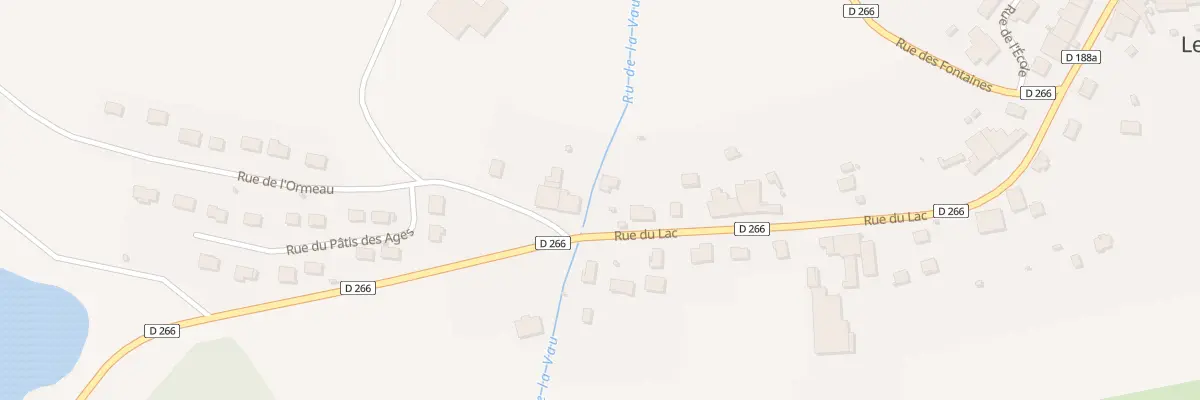 Plan du 24 Rue du Lac à Lecey