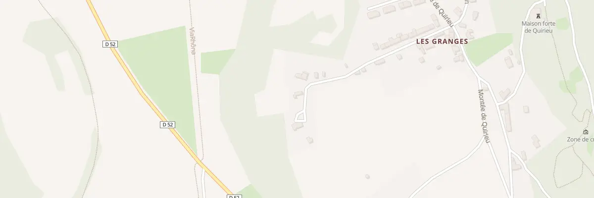 Plan du 284 Imp de la Garine à Bouvesse-Quirieu