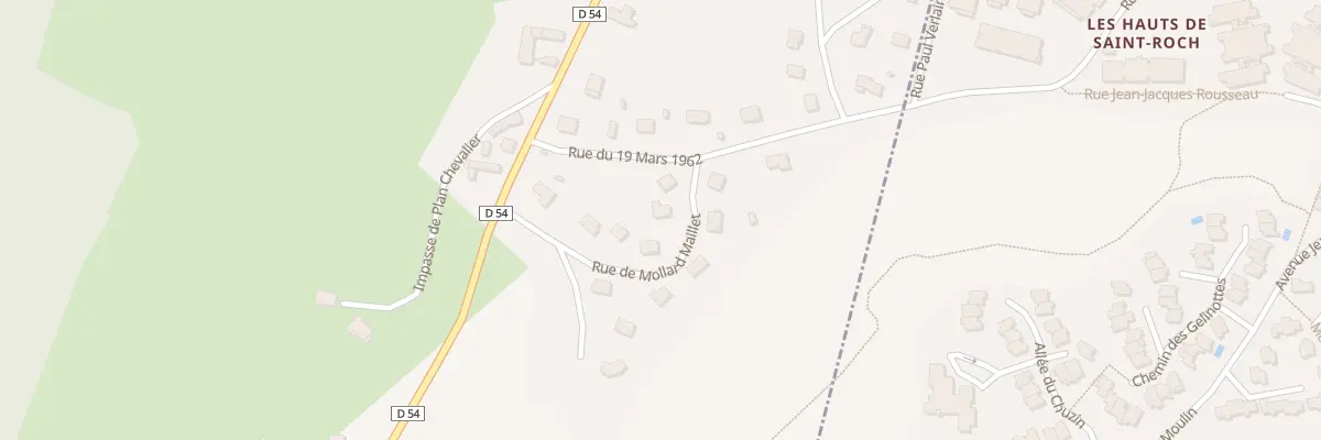 Plan du 9005 Rue Mollard Maillet à Saint-Jean-de-Soudain