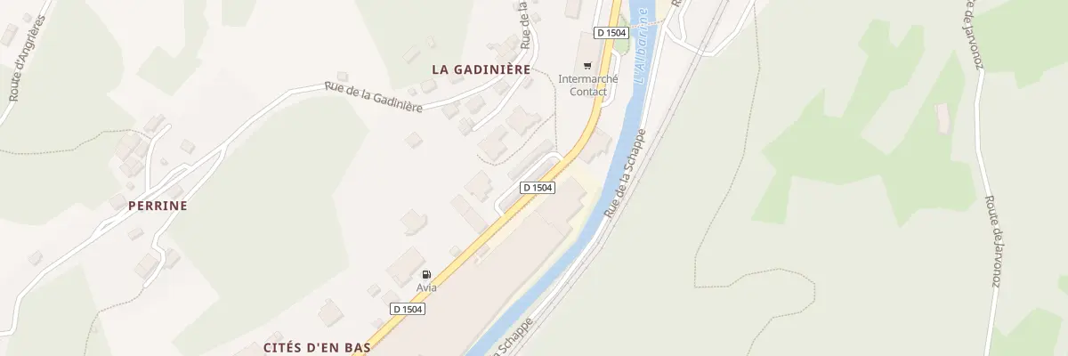 Plan du 2 Rue Capitaine Juvanon à Saint-Rambert-en-Bugey