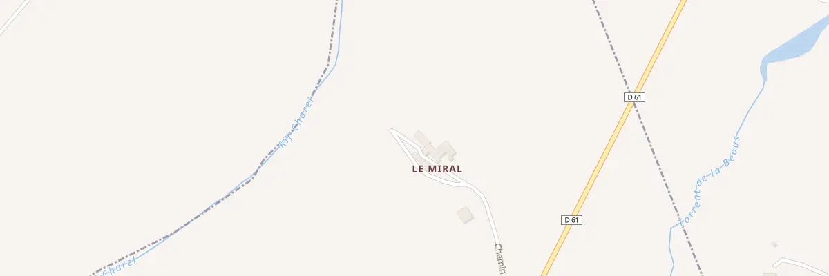 Plan du 5057 Le Miral à Montlaur-en-Diois