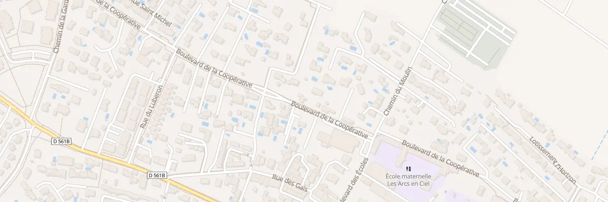 Plan du 5 Bd de la Coopérative au Puy-Sainte-Réparade