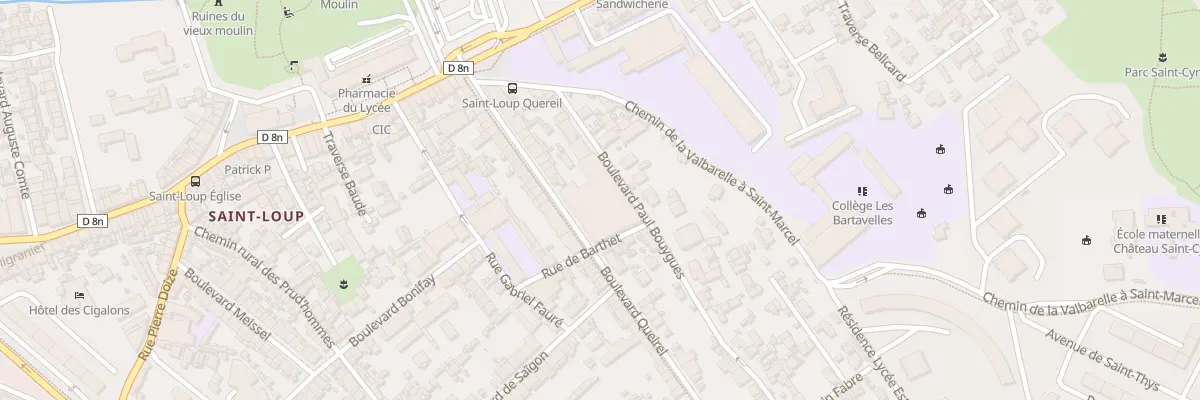 Plan du 31 Bd Queirel à Marseille 10e Arrondissement