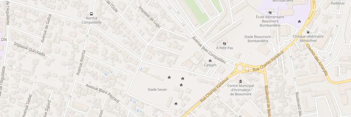 Plan du 16 Imp des Cantabres à Marseille 12e Arrondissement