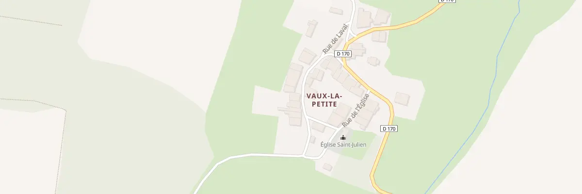 Plan du 6 Rue de Laval à Saulvaux