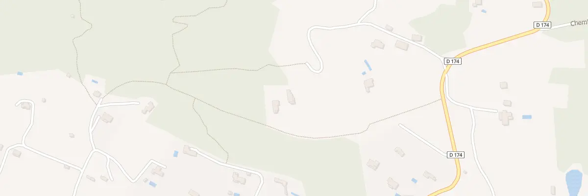 Plan du 334 Che de Font de Montagne à Saignon