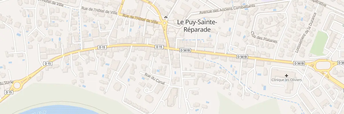 Plan du 4 Av du Cours au Puy-Sainte-Réparade