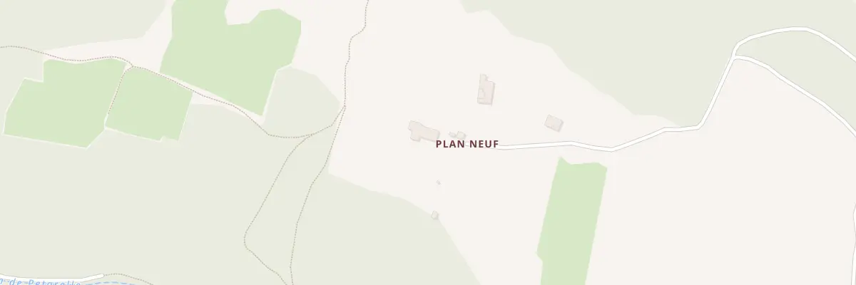 Plan du 316A Che de Femme Morte à Auribeau