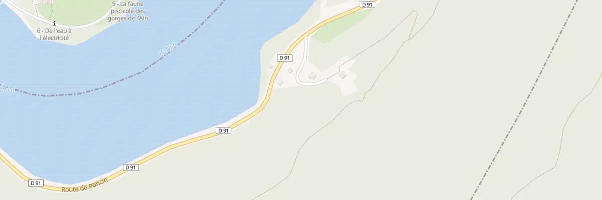 Plan du 5125 La Serra à Serrières-sur-Ain