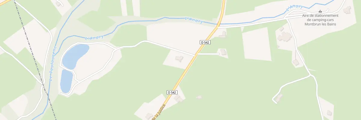 Plan du 5247A La Motte à Montbrun-les-Bains