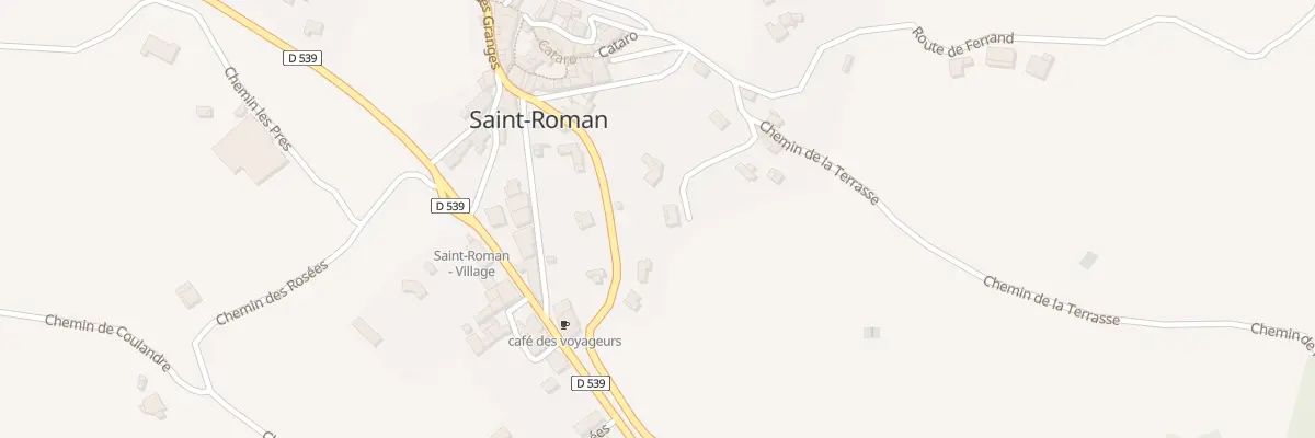 Plan du 112 Che des Muriers à Saint-Roman