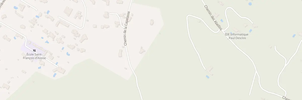 Plan du 335 Che de la Capelasse à Aix-en-Provence