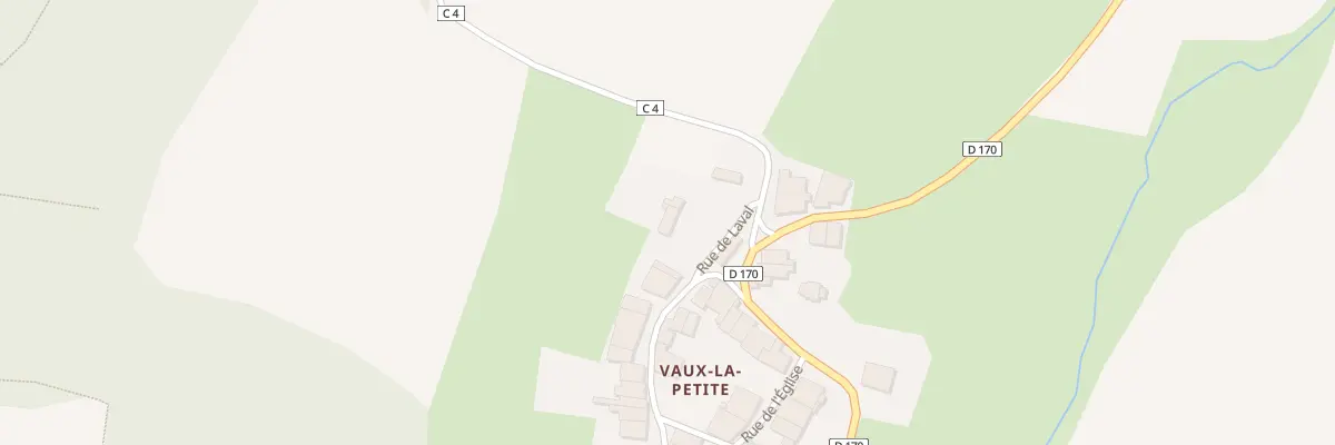 Plan du 2 Rue de Laval à Saulvaux