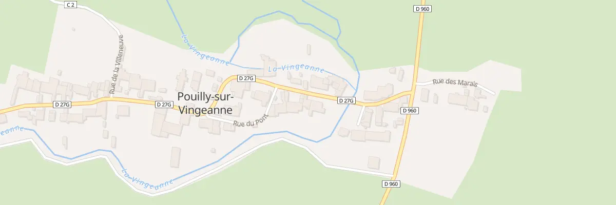Plan du 12 Rue du Pont à Pouilly-sur-Vingeanne