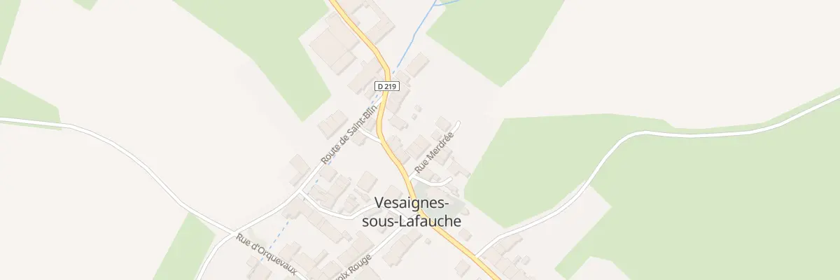 Plan du 3 Rue Merdree à Vesaignes-sous-Lafauche