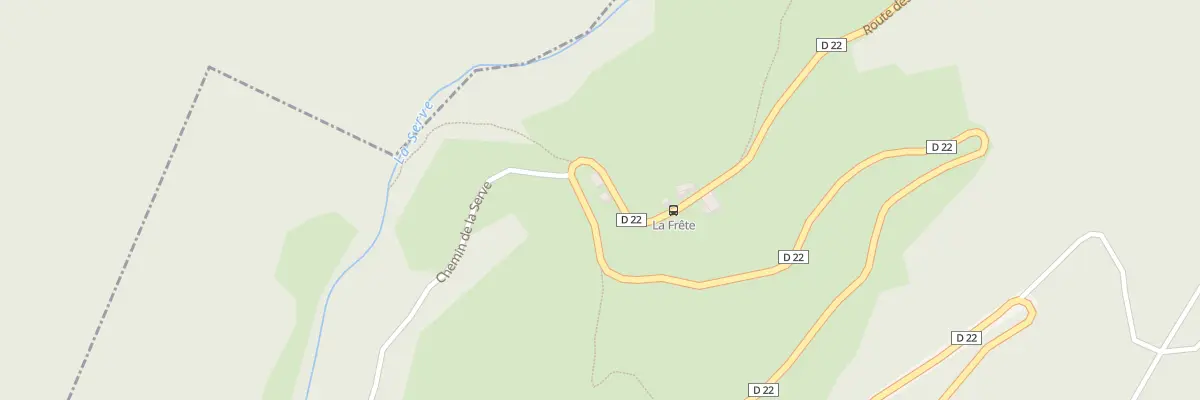 Plan du 1070 Rte des Coulmes à Malleval-en-Vercors