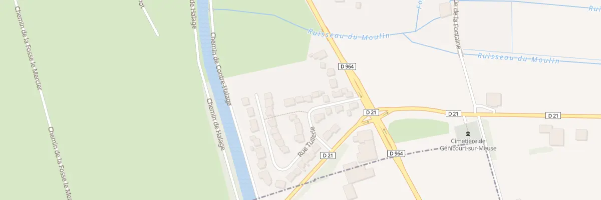 Plan du 12 La Tuilerie à Génicourt-sur-Meuse