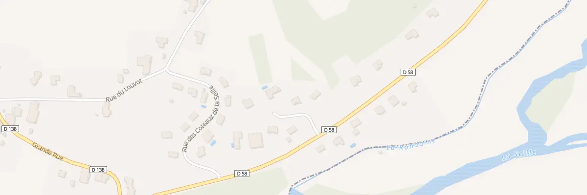 Plan du 6 Rue des Montarbaux à Nance