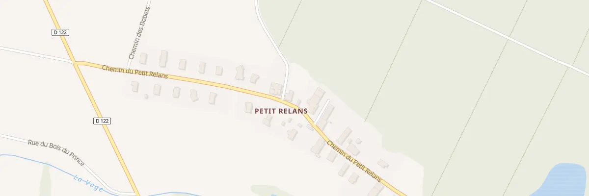 Plan du 16 Petit Relans à Relans