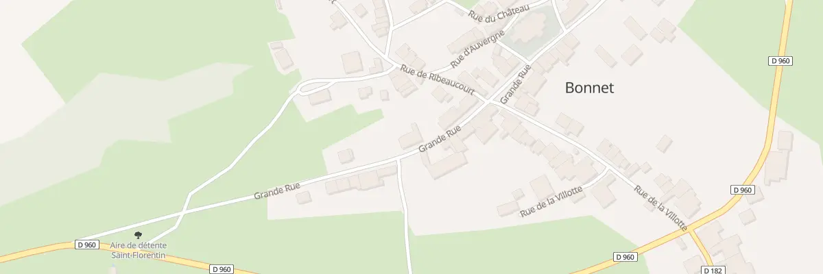 Plan du 50 Gr Grande Rue à Bonnet
