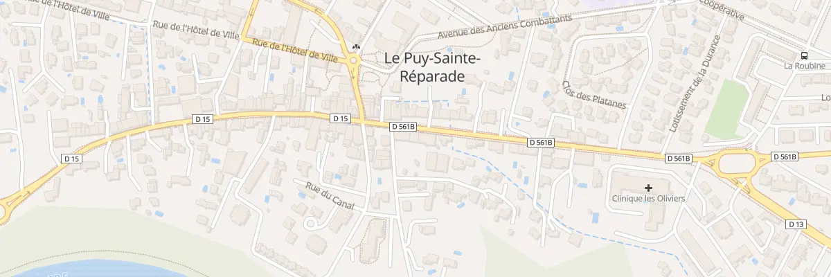Plan du 12 Av du Cours au Puy-Sainte-Réparade