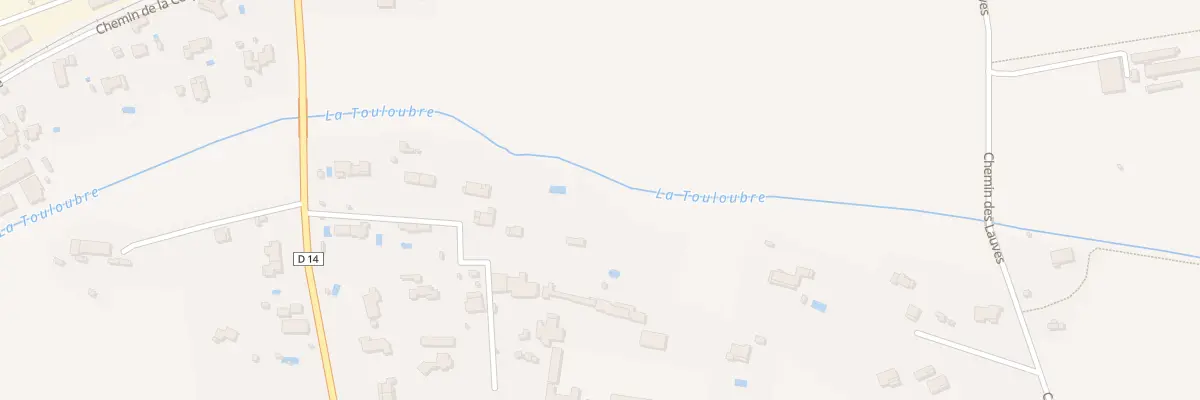 Plan du 1880 Rte du Puy Ste Reparade à Aix-en-Provence