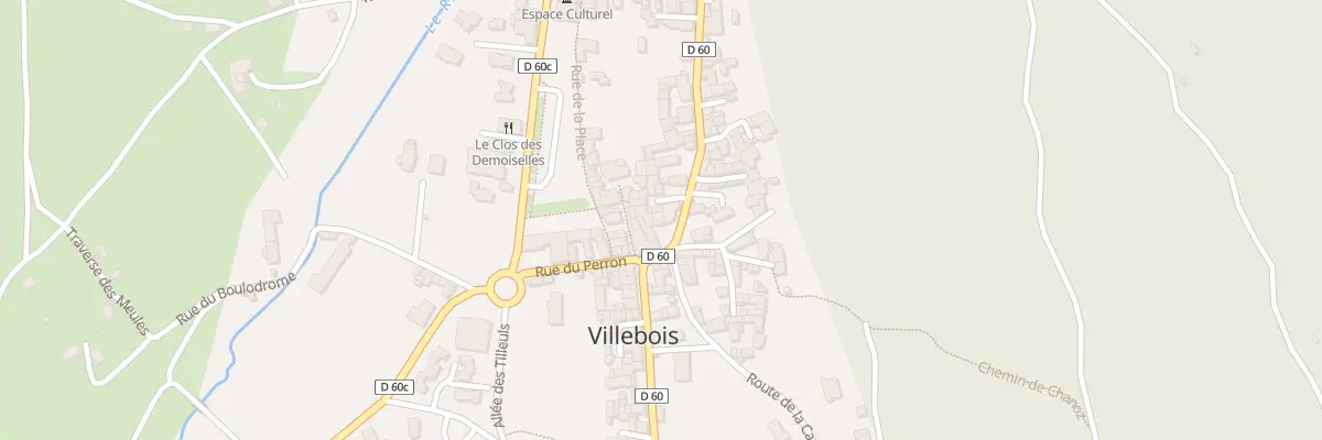 Plan du 270 Pl des Lions à Villebois