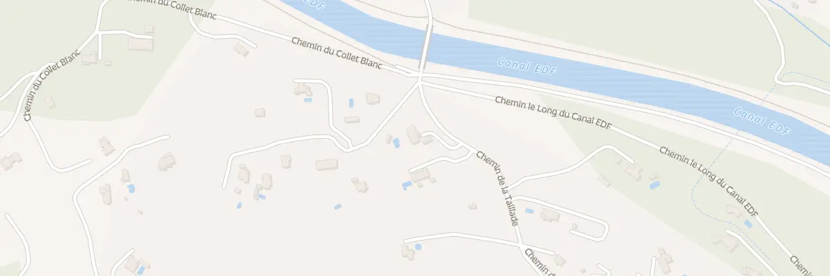 Plan du 5980 Che de la Taillade au Puy-Sainte-Réparade