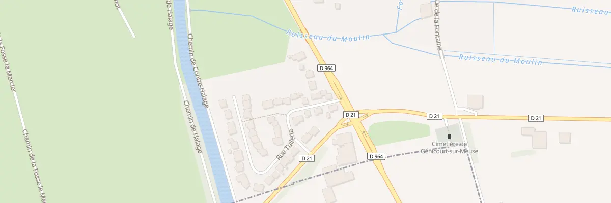 Plan du 6 La Tuilerie à Génicourt-sur-Meuse