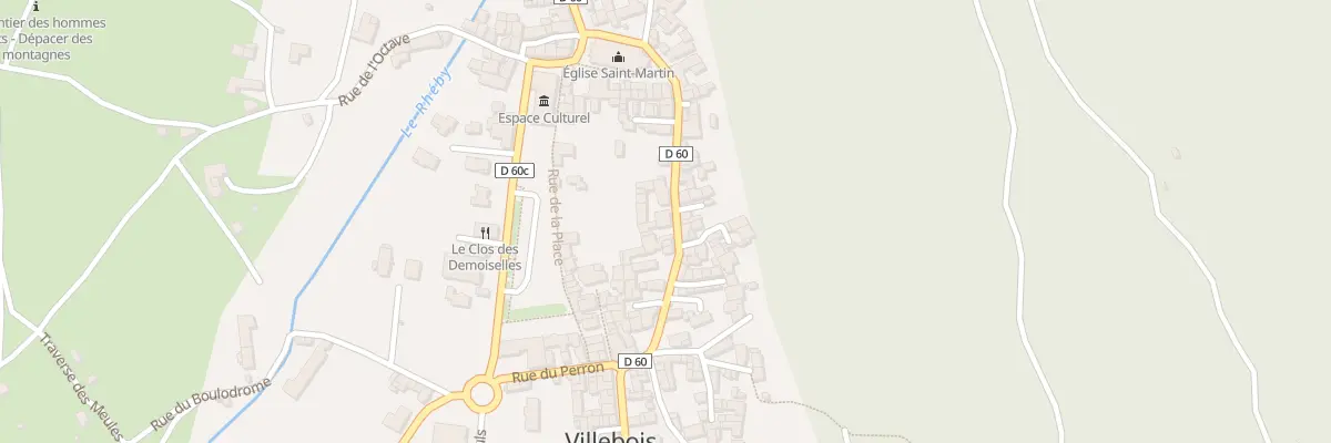 Plan du 126 Rue du Village à Villebois