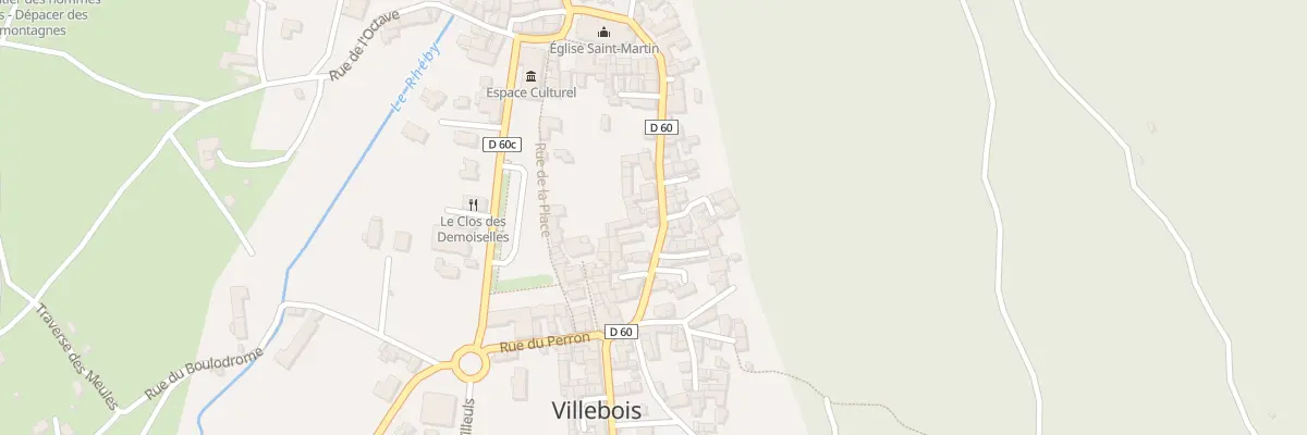Plan du 5659 Rue du Village à Villebois